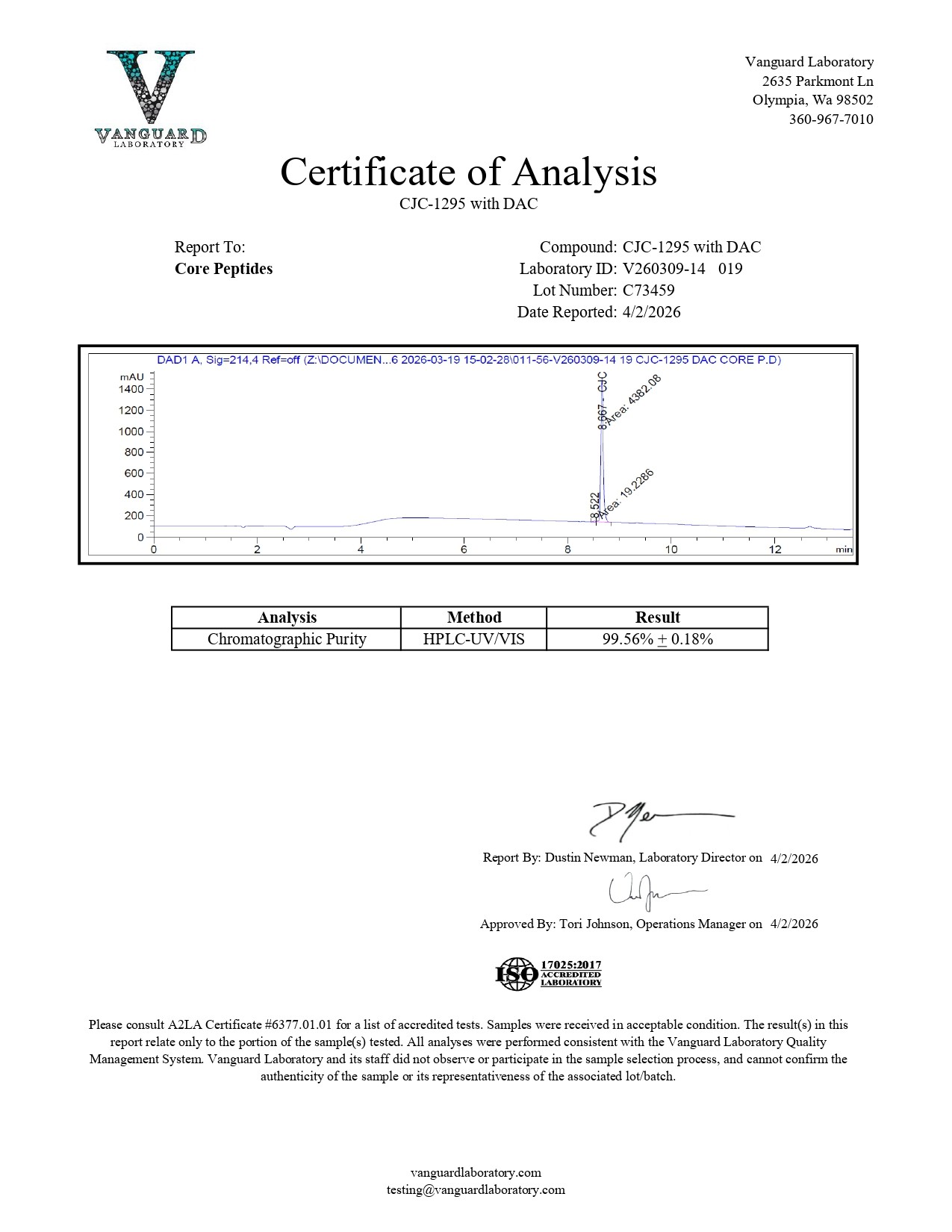 CJC-1295 DAC (5mg) - Image 2