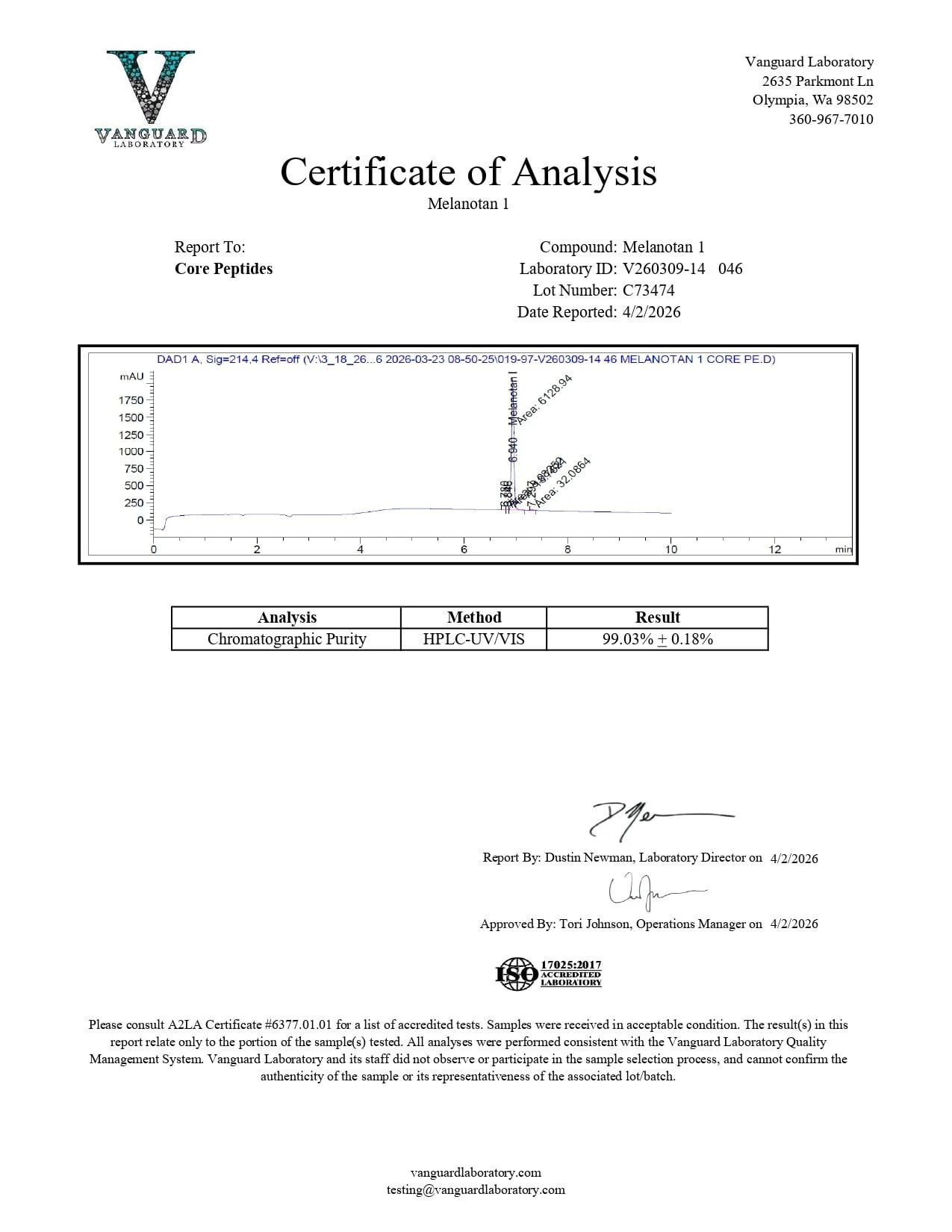 Melanotan 1 (10mg) - Image 2